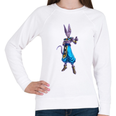 PRINTFASHION Beerus - Női pulóver - Fehér