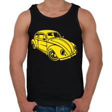 PRINTFASHION beetle - Férfi atléta - Fekete atléta, trikó