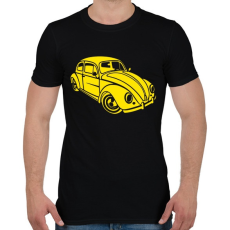 PRINTFASHION beetle - Férfi póló - Fekete