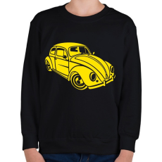 PRINTFASHION beetle - Gyerek pulóver - Fekete