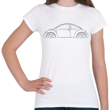 PRINTFASHION Beetle profil - Női póló - Fehér női póló