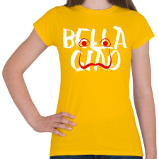 PRINTFASHION Bella ciao graffiti - Női póló - Sárga női póló