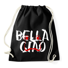 PRINTFASHION Bella ciao graffiti - Sportzsák, Tornazsák - Fekete tornazsák