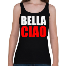 PRINTFASHION Bella ciao - Női atléta - Fekete