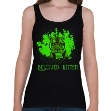 PRINTFASHION beloved kitten - Női atléta - Fekete