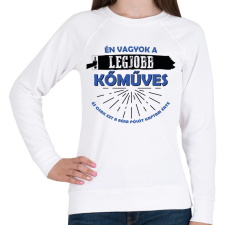 PRINTFASHION Béna pólót kaptam - Kőműves - Női pulóver - Fehér női pulóver, kardigán