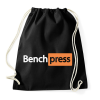 PRINTFASHION BenchPress - Sportzsák, Tornazsák - Fekete
