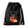 PRINTFASHION Benti cica - Sportzsák, Tornazsák - Fekete