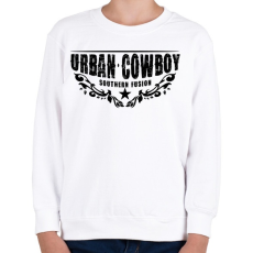 PRINTFASHION Bergeron Rodeo Grounds - Gyerek pulóver - Fehér