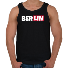 PRINTFASHION BERLIN - Férfi atléta - Fekete