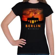 PRINTFASHION berlin - Női póló - Fekete női póló