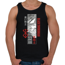 PRINTFASHION berserk - Férfi atléta - Fekete női trikó