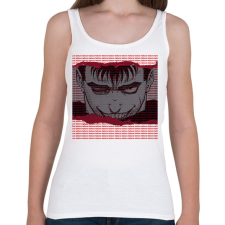 PRINTFASHION BERSERK GUTS - Női atléta - Fehér női trikó