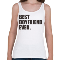 PRINTFASHION Best boyfriend - Női atléta - Fehér