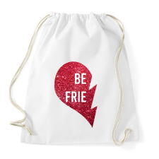 PRINTFASHION Best friends - left - Sportzsák, Tornazsák - Fehér tornazsák