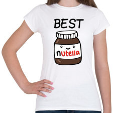 PRINTFASHION Best Friends - Nutellás kenyér 1 - Női póló - Fehér női póló
