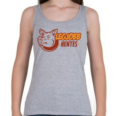 PRINTFASHION Best Hentes - Női atléta - Sport szürke