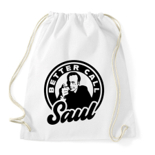 PRINTFASHION Better Call Saul  - Sportzsák, Tornazsák - Fehér tornazsák