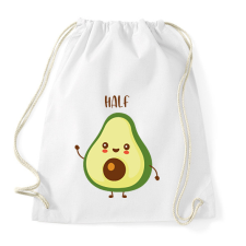PRINTFASHION (Better) half - Sportzsák, Tornazsák - Fehér tornazsák