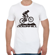 PRINTFASHION bicajos - Férfi póló - Fehér férfi póló