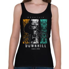 PRINTFASHION bicajos - Női atléta - Fekete