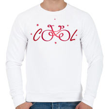 PRINTFASHION Biciklis póló - Férfi pulóver - Fehér férfi pulóver, kardigán