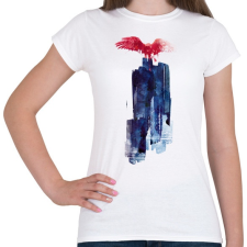 PRINTFASHION Big beast - Női póló - Fehér női póló