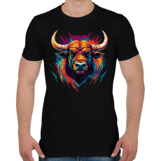 PRINTFASHION Bika  - Férfi póló - Fekete