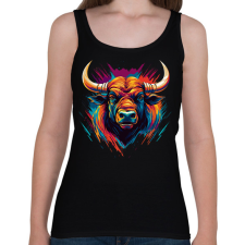 PRINTFASHION Bika  - Női atléta - Fekete női trikó