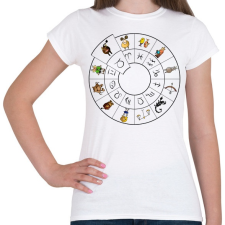 PRINTFASHION Bika - Női póló - Fehér női póló