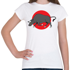 PRINTFASHION Bika - Női póló - Fehér