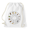 PRINTFASHION Bika - Sportzsák, Tornazsák - Fehér
