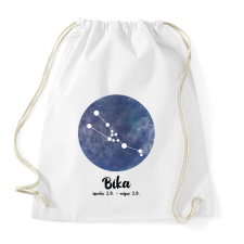 PRINTFASHION Bika - Sportzsák, Tornazsák - Fehér tornazsák