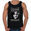 PRINTFASHION Billie Eilish - DISASTER, Don't let idiot ruin your day - Férfi atléta - Fekete