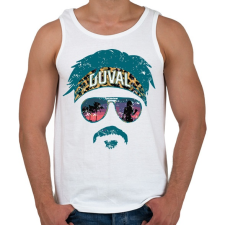 PRINTFASHION Billy a menősrác - Férfi atléta - Fehér atléta, trikó