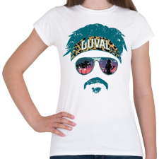 PRINTFASHION Billy a menősrác - Női póló - Fehér női póló