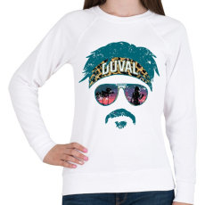 PRINTFASHION Billy a menősrác - Női pulóver - Fehér