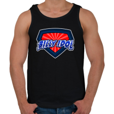 PRINTFASHION BILLY IDOL  - Férfi atléta - Fekete atléta, trikó