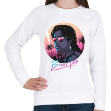 PRINTFASHION Billy Stranger Things - Női pulóver - Fehér női pulóver, kardigán