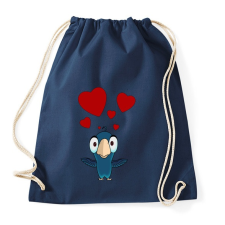 PRINTFASHION birdie - Sportzsák, Tornazsák - Sötétkék tornazsák