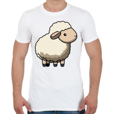 PRINTFASHION Birka - Férfi póló - Fehér férfi póló