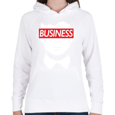 PRINTFASHION Birmingham bandája - Női kapucnis pulóver - Fehér női pulóver, kardigán