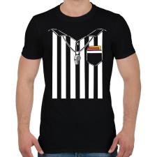 PRINTFASHION Bíró jelmez - Férfi póló - Fekete férfi póló