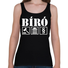 PRINTFASHION BÍró - Női atléta - Fekete