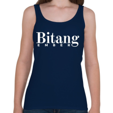 PRINTFASHION Bitang Ember - Női atléta - Sötétkék