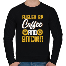 PRINTFASHION BITCOIN 4 EVER 39 - Férfi pulóver - Fekete női pulóver, kardigán
