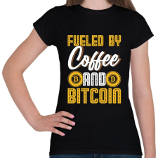 PRINTFASHION BITCOIN 4 EVER 39 - Női póló - Fekete női póló