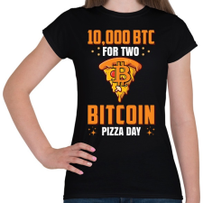 PRINTFASHION BITCOIN 4 EVER 44 - Női póló - Fekete női póló