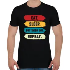 PRINTFASHION BITCOIN 4 EVER 45 - Férfi póló - Fekete