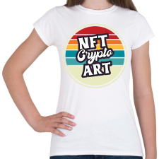 PRINTFASHION BITCOIN 4 EVER 49 - Női póló - Fehér női póló